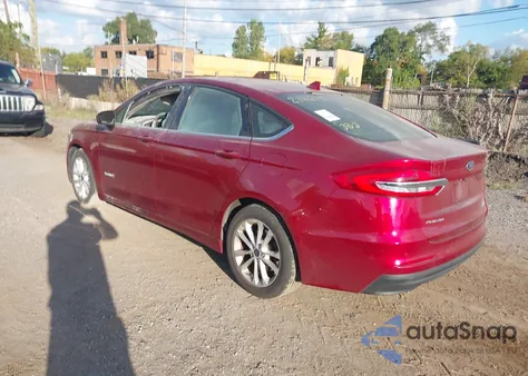 2019 Ford Fusion Hybrid Se из США, поврежденный, VIN 3FA6P0LU9KR214675